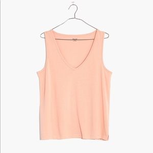 Madewell Tomboy V-Neck Tank Top
